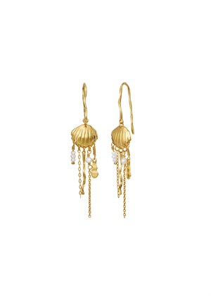 Zale earring Gold Maanesten 